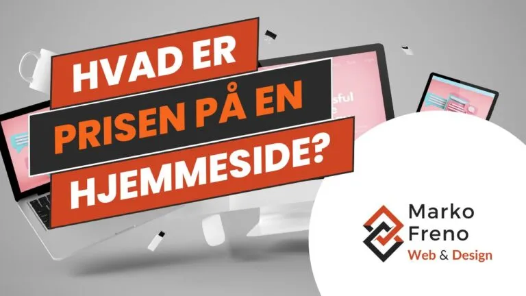 Hvad er prisen på en hjemmeside?