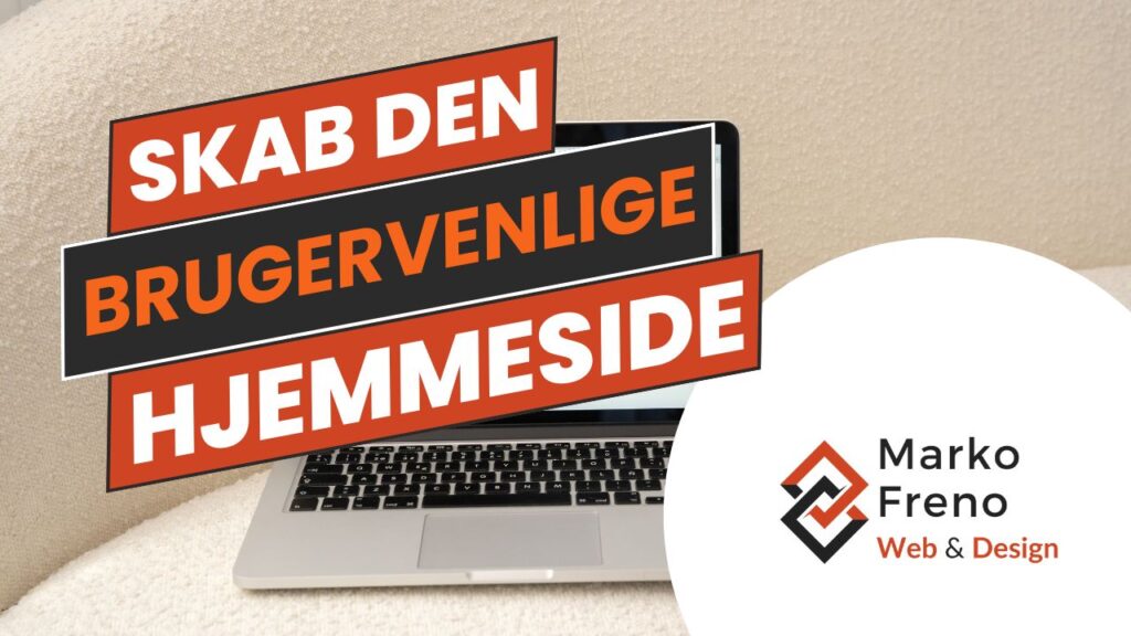brugervenlig hjemmeside