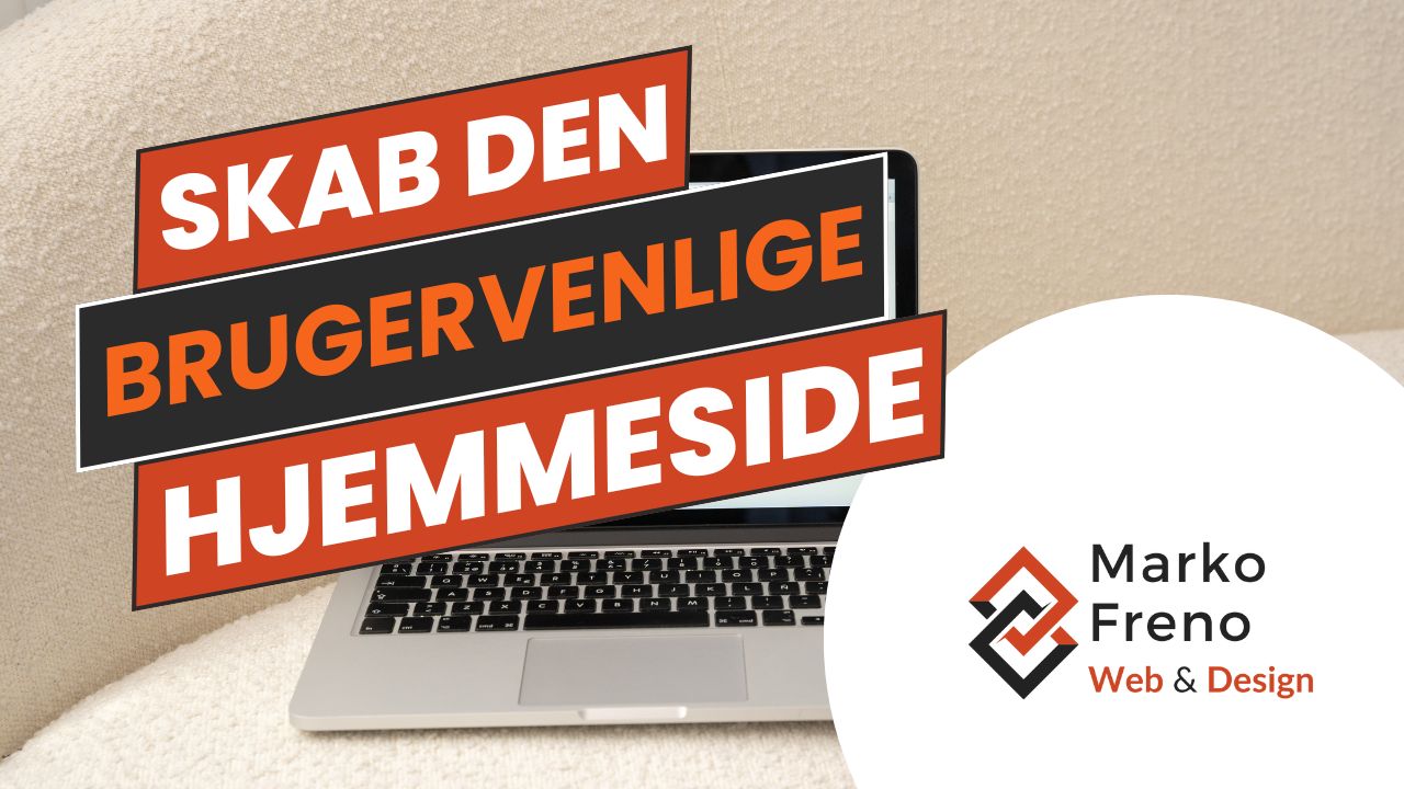 brugervenlig hjemmeside