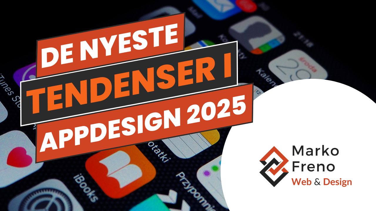 De nyeste tendenser i appdesign i 2025