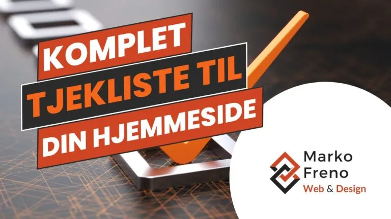 Professionel hjemmeside udvikling med WordPress og Elementor hos MF WebDesign i Odense