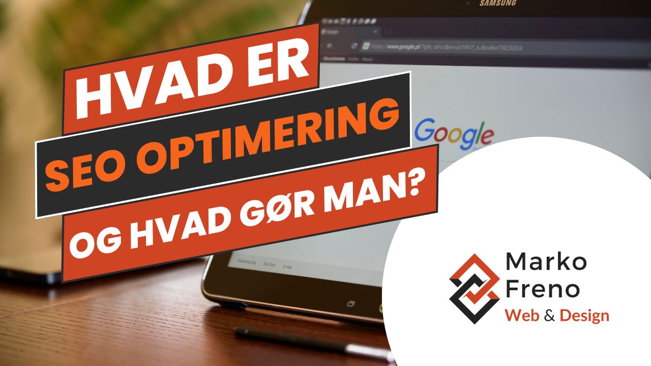 SEO optimering af hjemmeside - guide til lille virksomhed