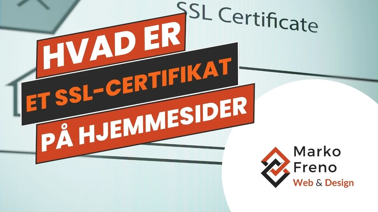 Illustration af hængelås-ikon i browserens adresselinje, der viser et sikkert SSL-certifikat på en hjemmeside